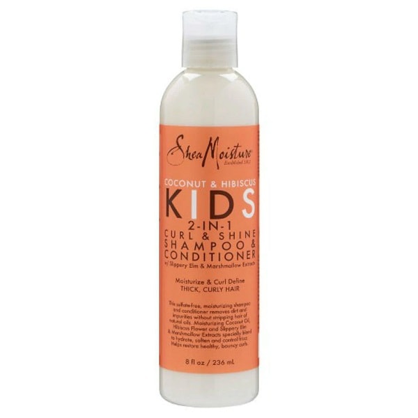 Shea Moisture KIDS Curl & Shine Shampoo & Conditioner – Cowash pro děti 236 ml