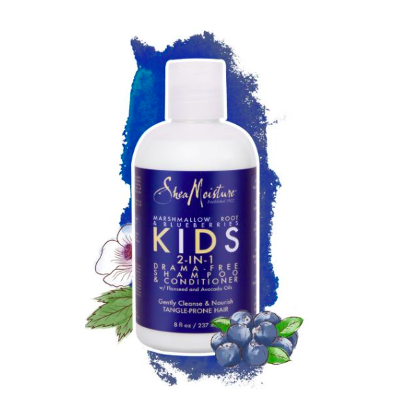 Shea Moisture KIDS Drama-Free Shampoo & Conditioner – Cowash pro děti 237 ml