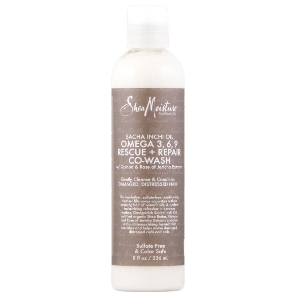 Shea Moisture Sacha Inchi Oil Co-Wash – Cowash pro poškozené vlasy 354 ml