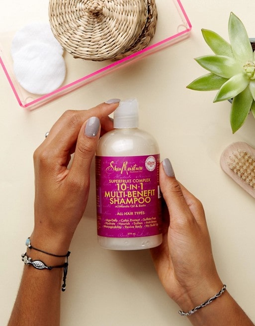 Shea Moisture Superfruit Complex Multi-Benefit Shampoo – Oživující šampon s antioxidanty 384 ml