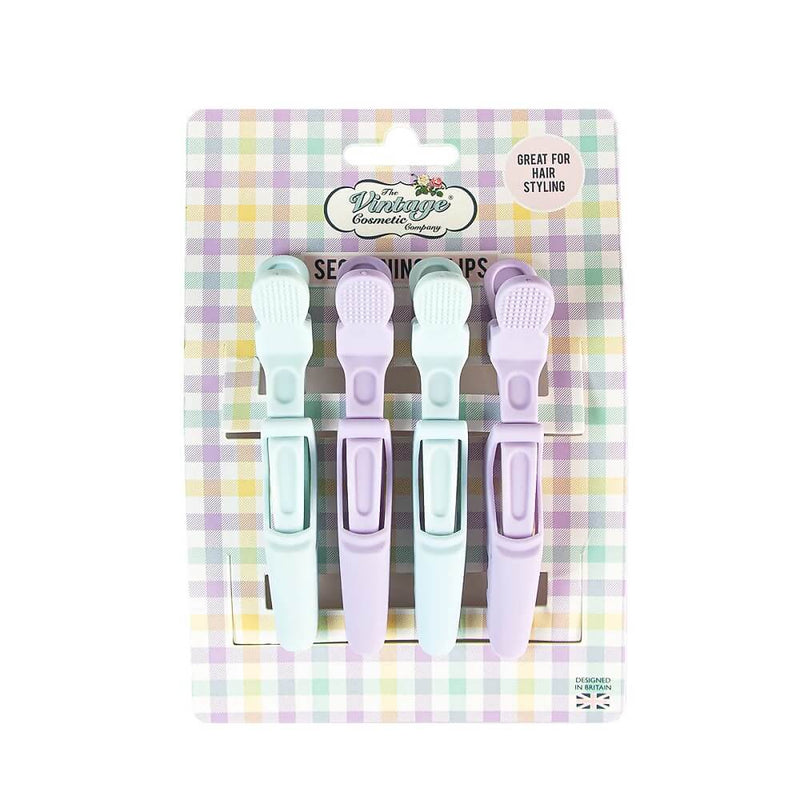 The Vintage Cosmetic Company Sectioning Clips Pastel