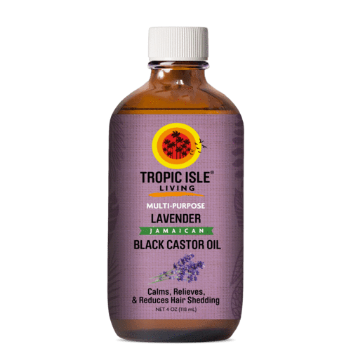 Tropic Isle Living Lavender Black Castor Oil – Černý ricinový olej s levandulí 118 ml