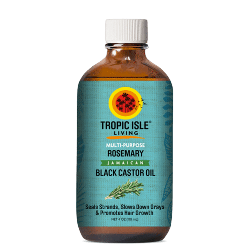 Tropic Isle Living Rosemary Black Castor Oil – Černý ricinový olej s rozmarýnem 118 ml
