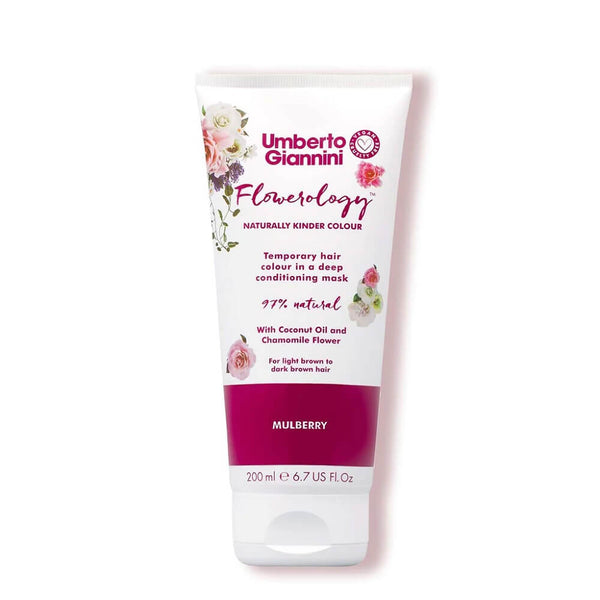 Umberto Giannini Flowerology Temporary Colour Mask – Mulberry 