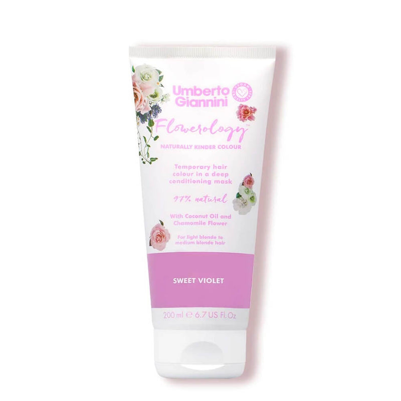 Umberto Giannini Flowerology Temporary Colour Mask – Sweet Violet