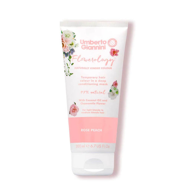 Umberto Giannini Flowerology Temporary Colour Mask – Rose Peach