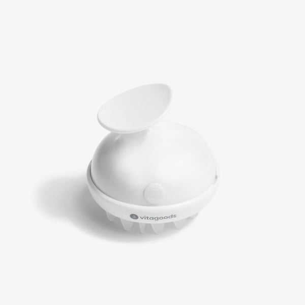 Vitagoods Scalp Massager – Elektrický masér vlasové pokožky bílý